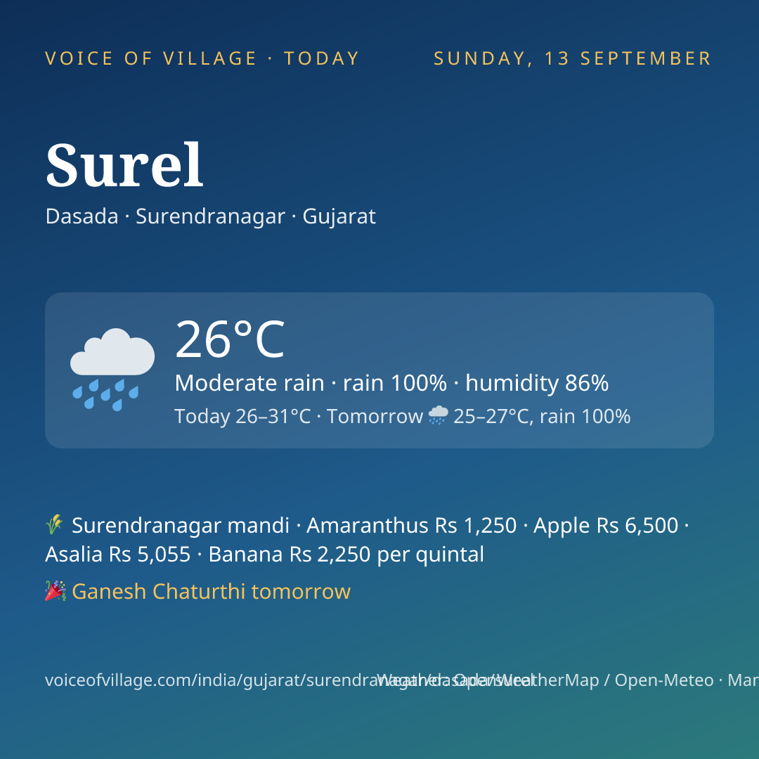 Surel today