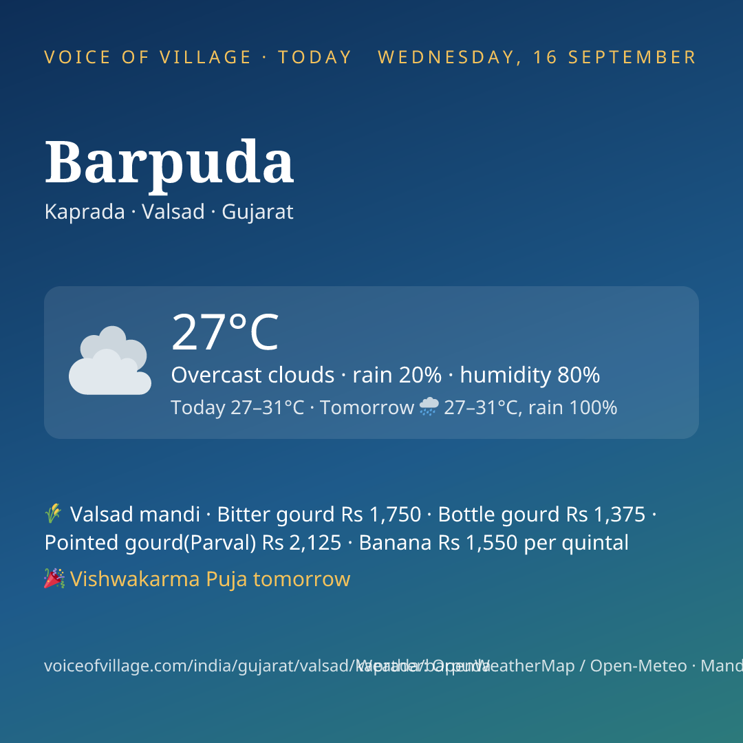 Barpuda today