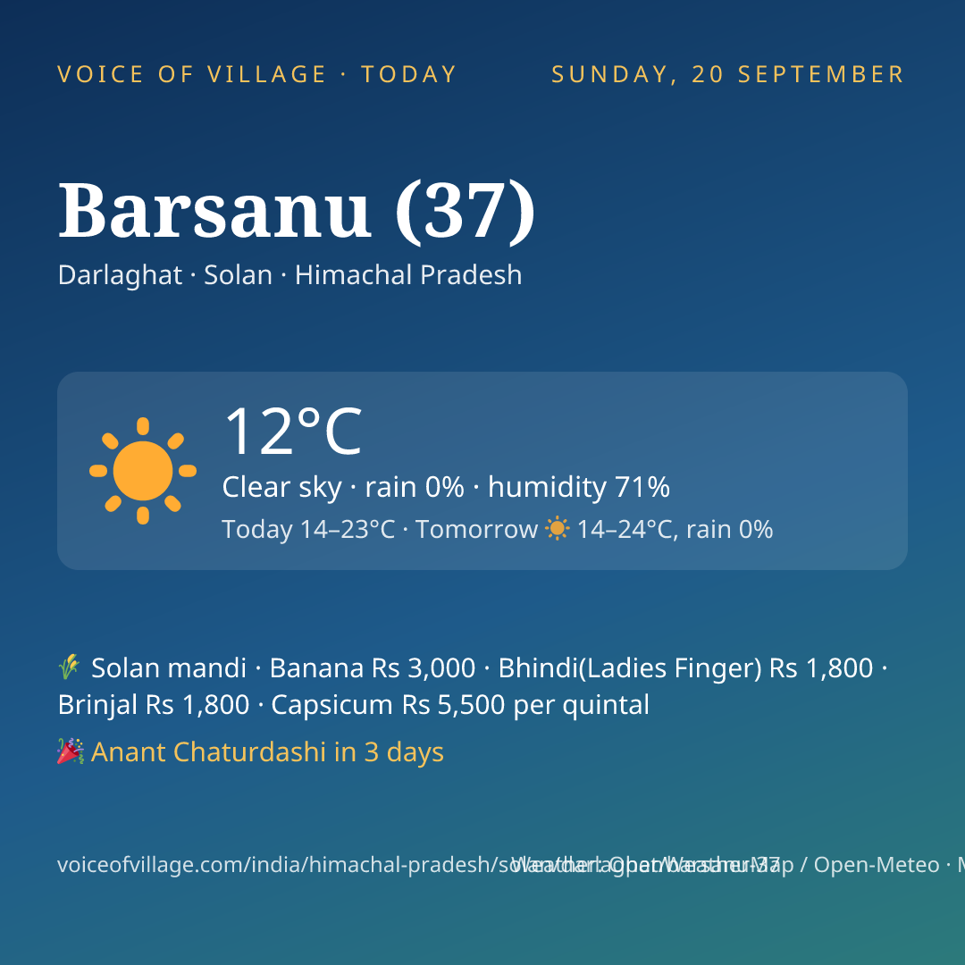 Barsanu (37) today
