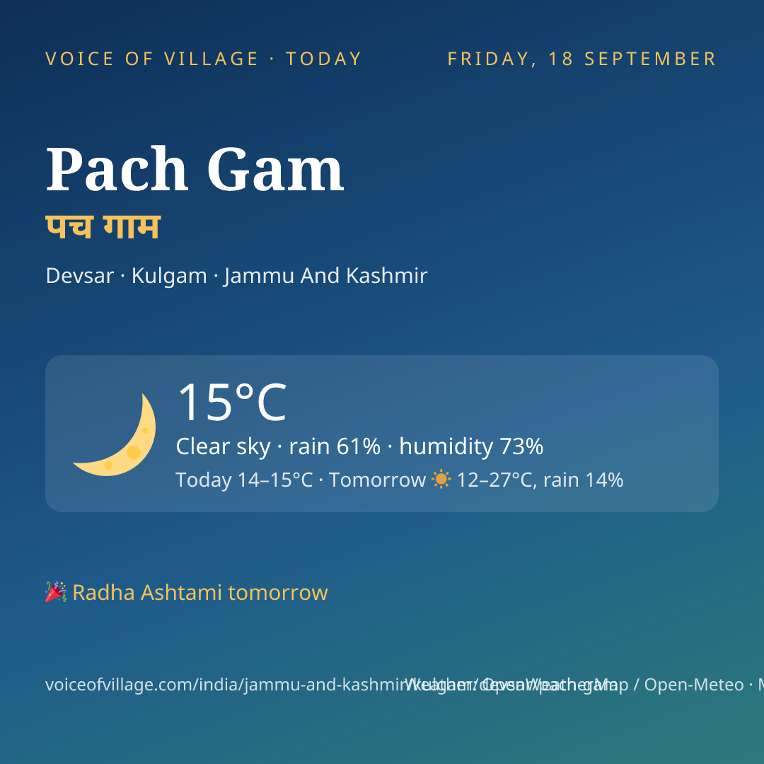 Pach Gam today