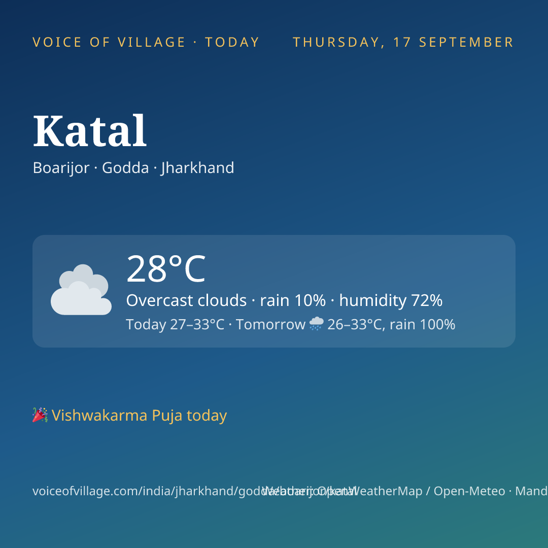 Katal today