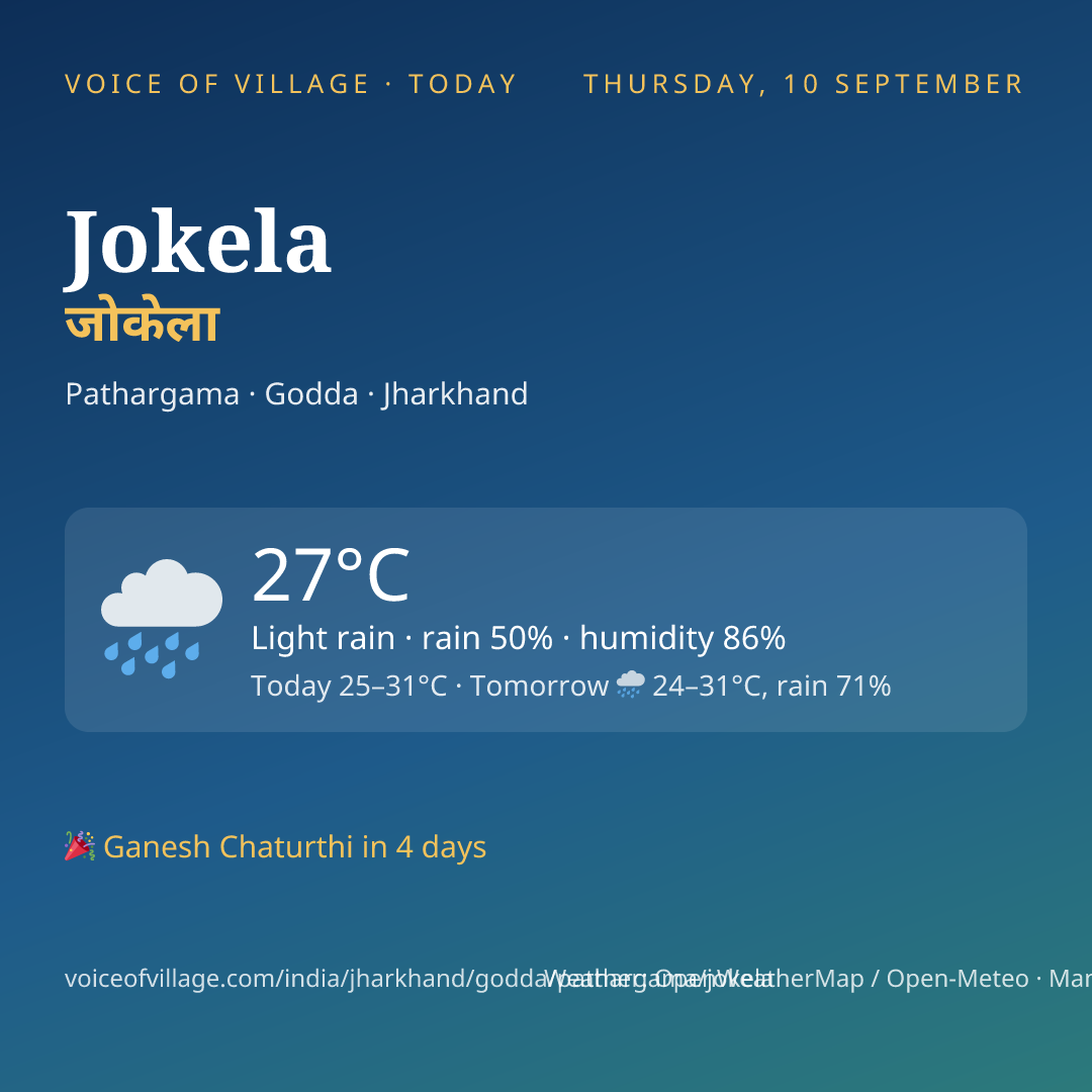Jokela today