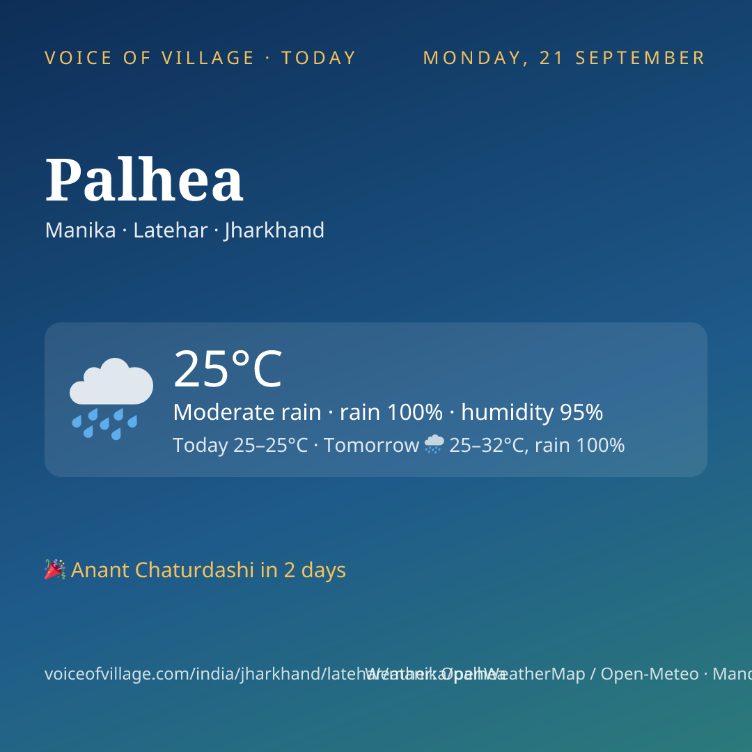 Palhea today