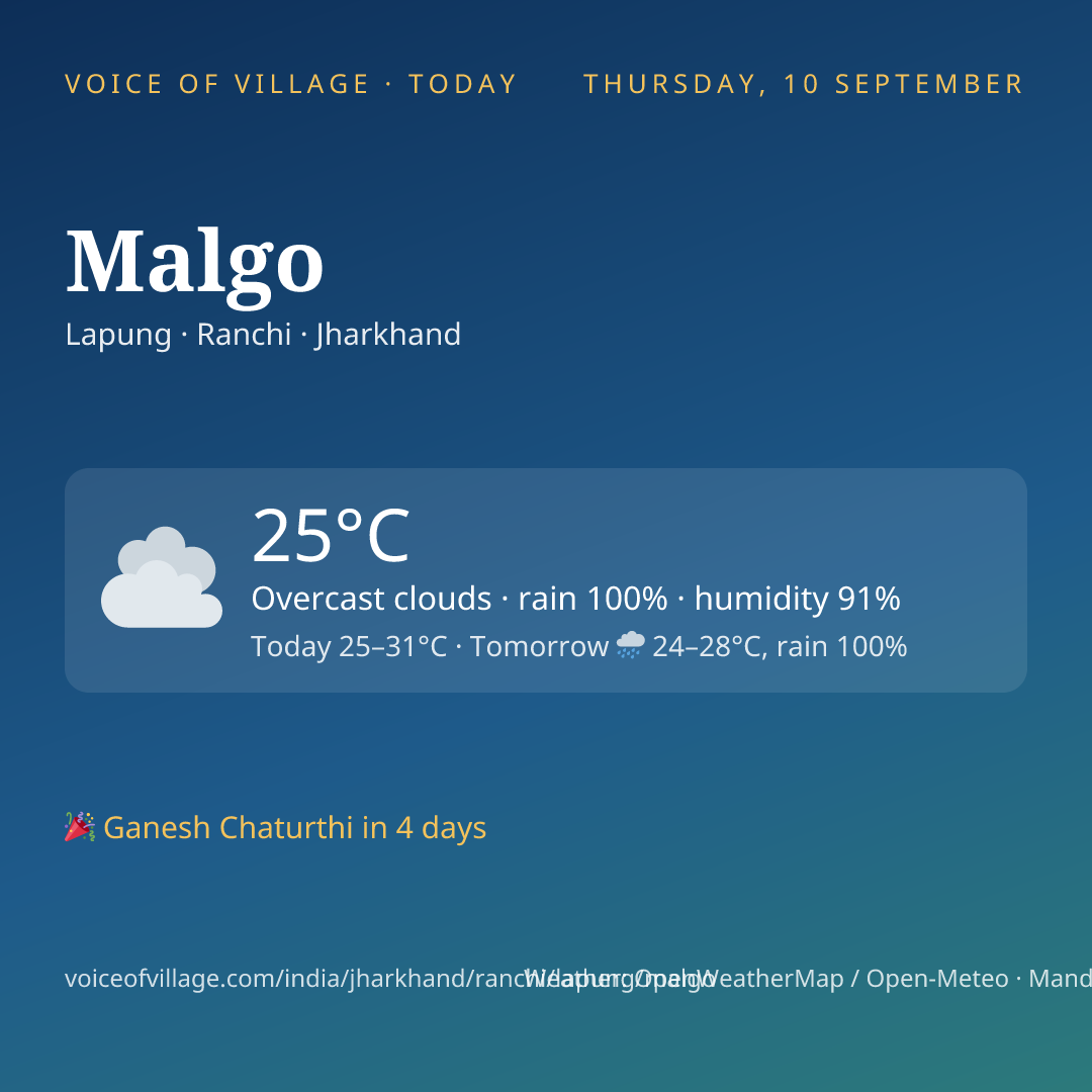 Malgo today