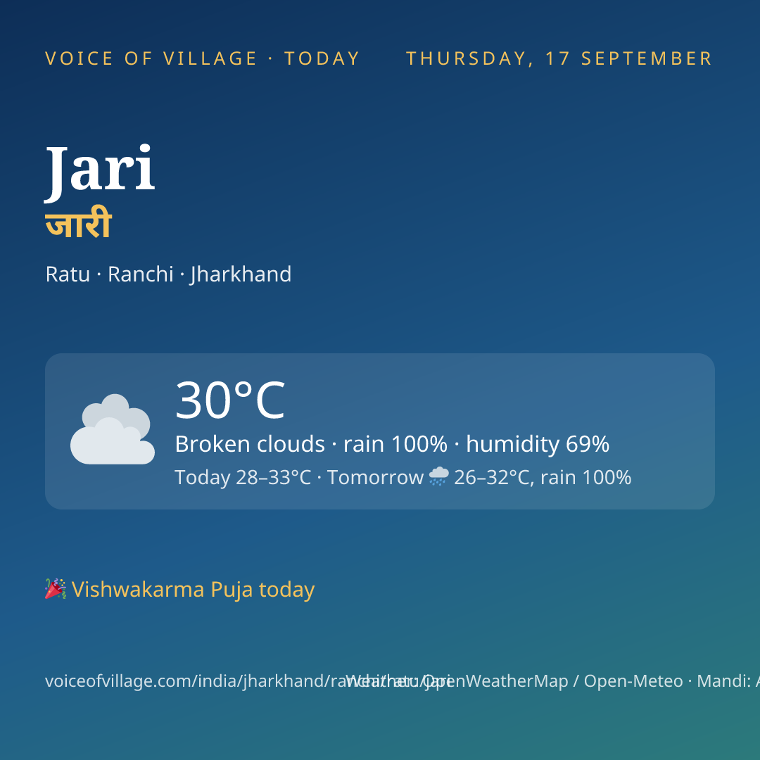 Jari today