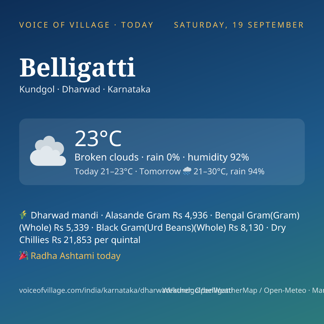 Belligatti today