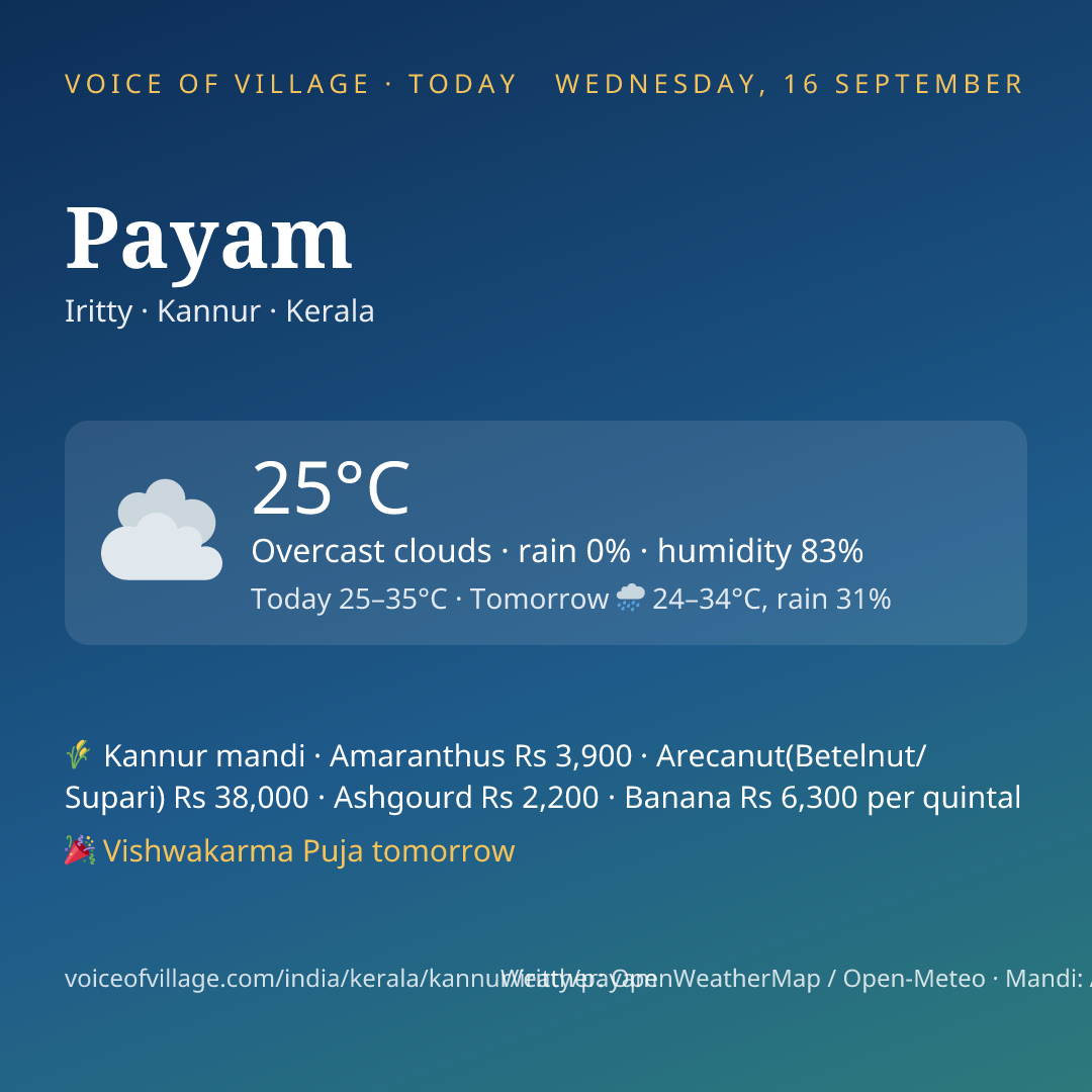 Payam today