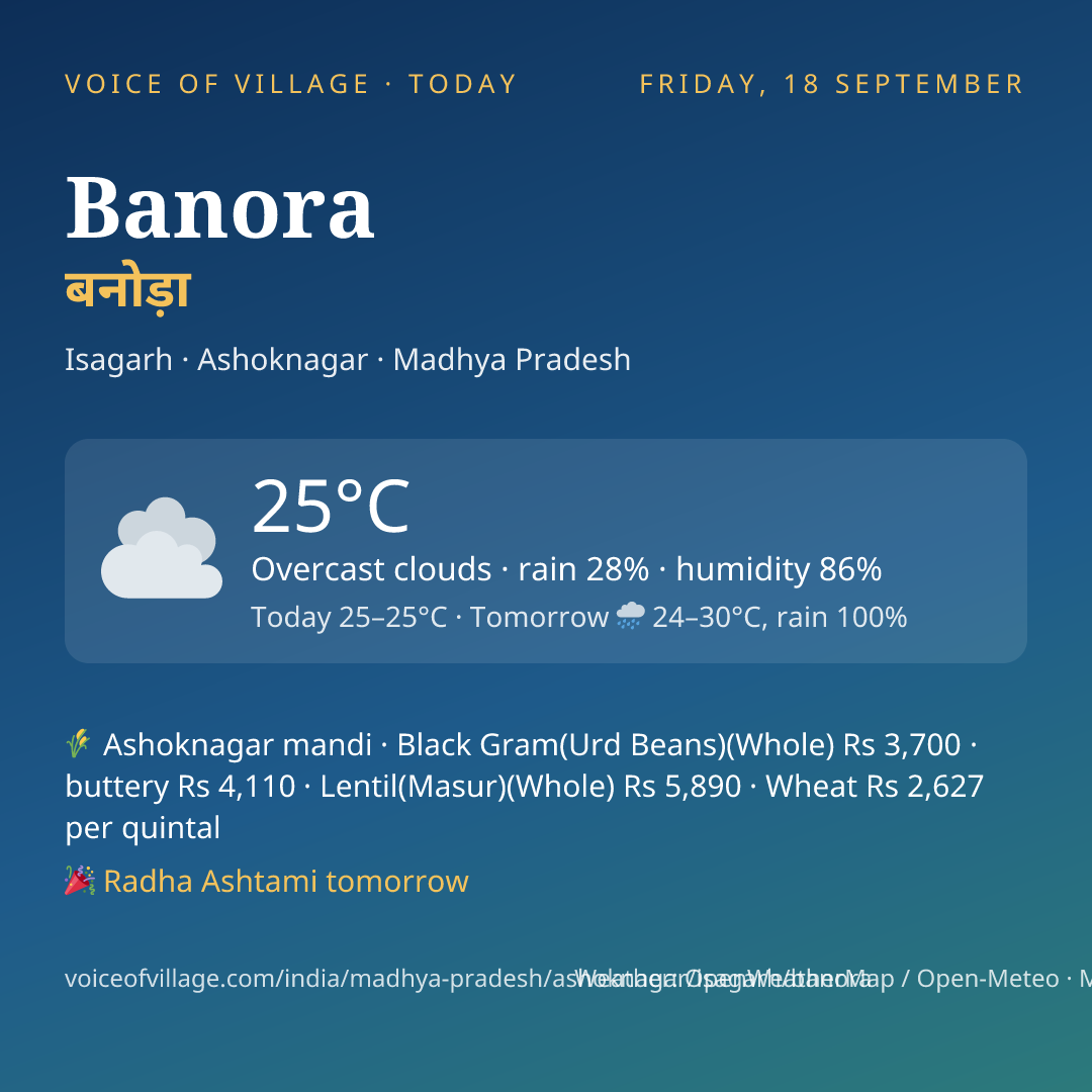 Banora today