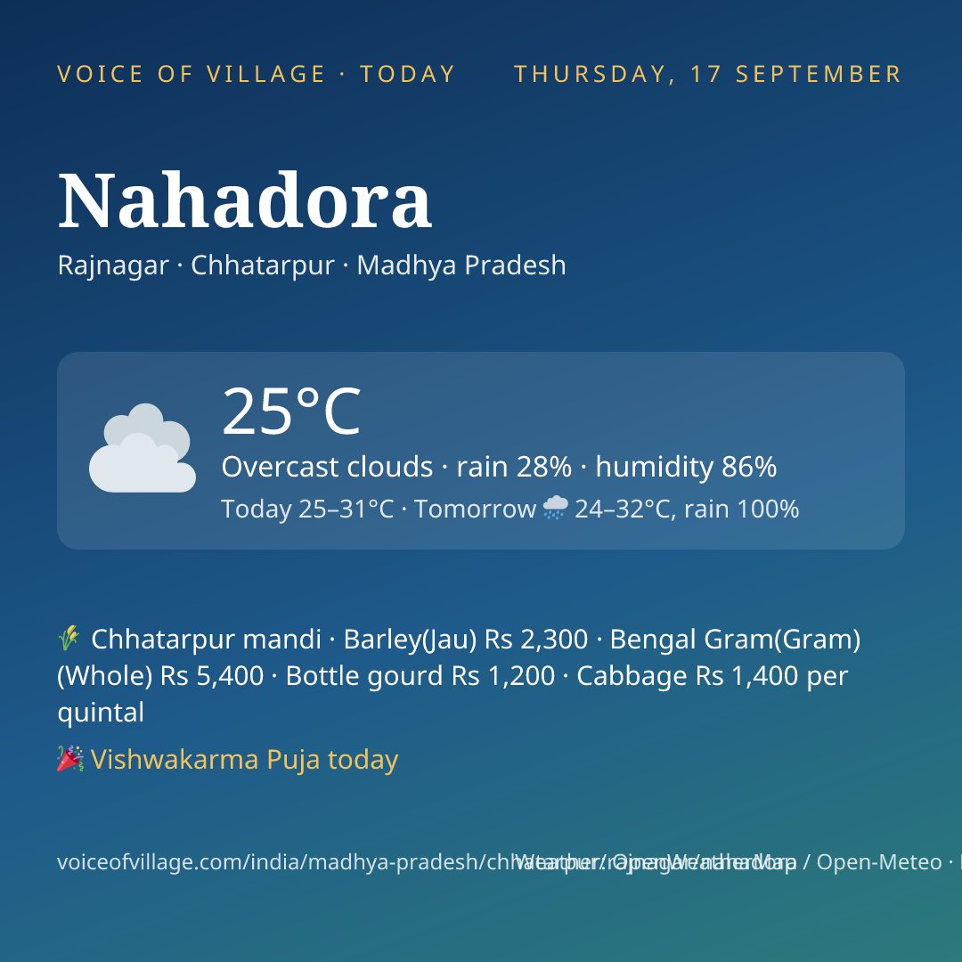 Nahadora today