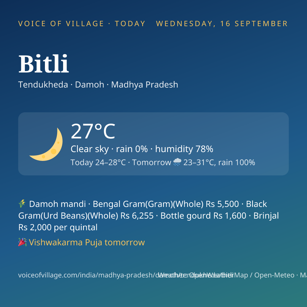 Bitli today