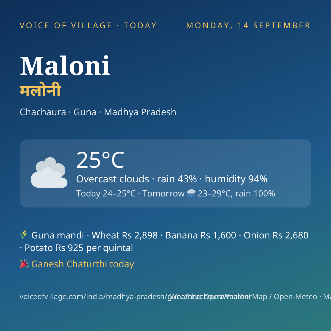 Maloni today