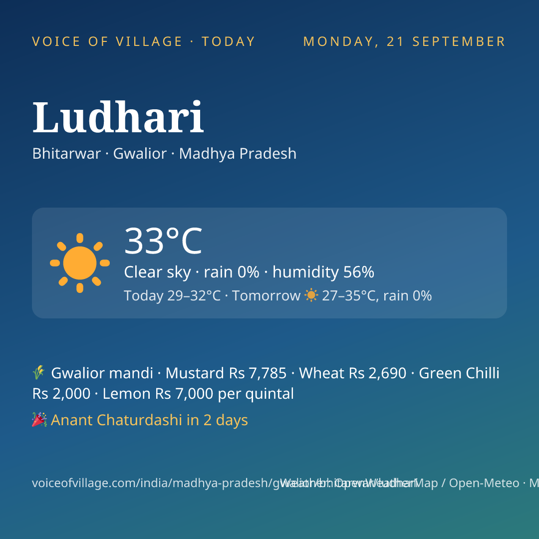 Ludhari today