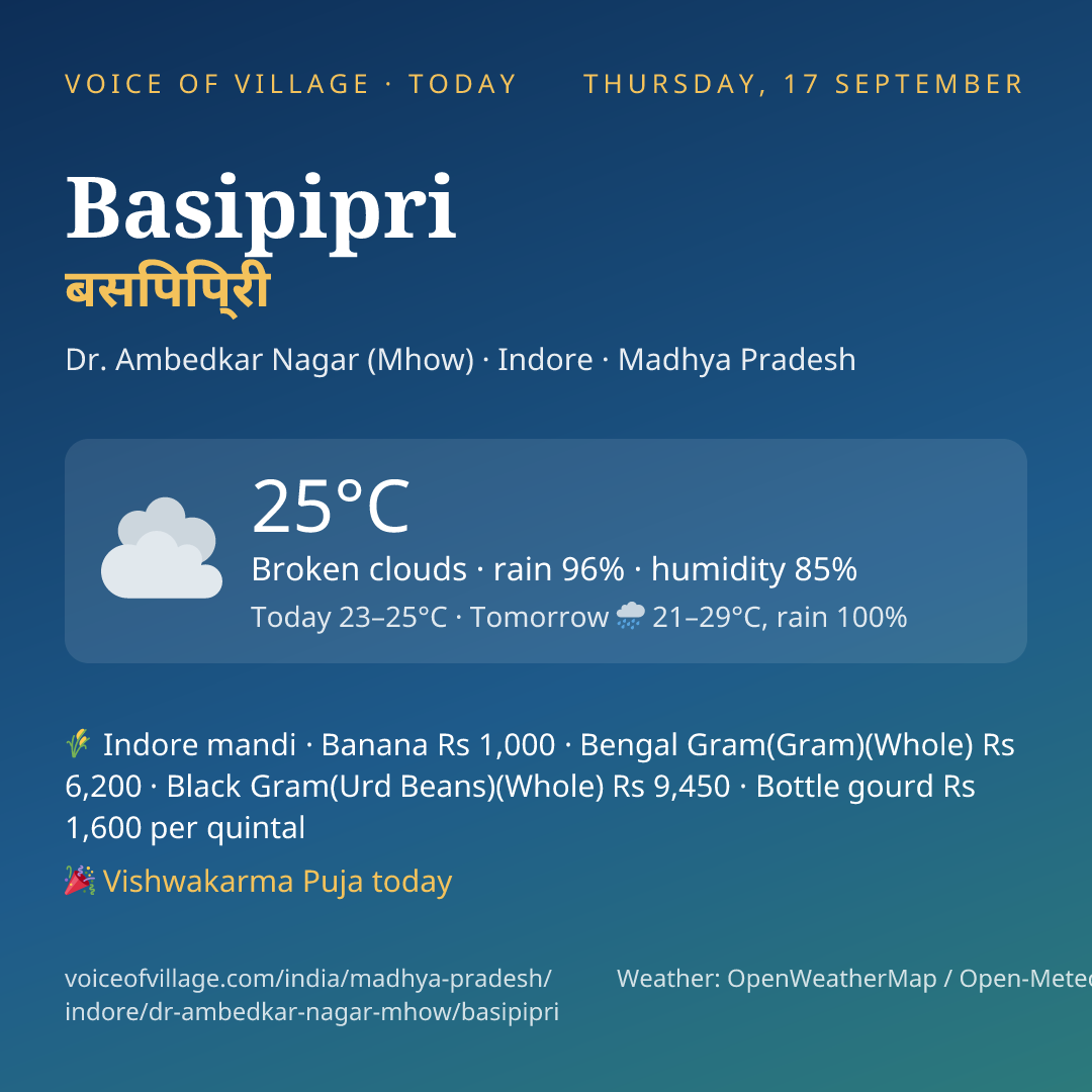Basipipri today