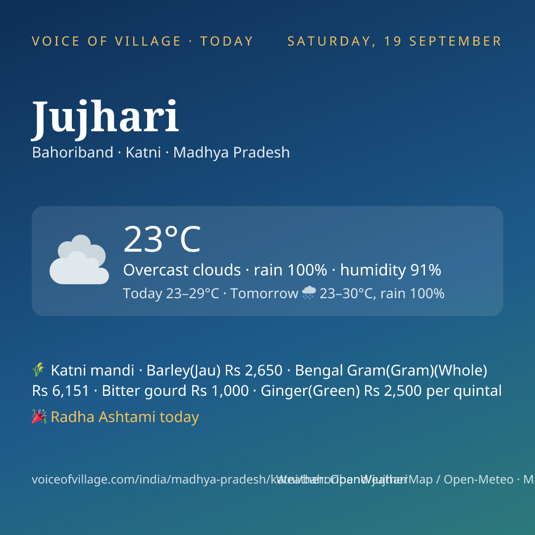 Jujhari today