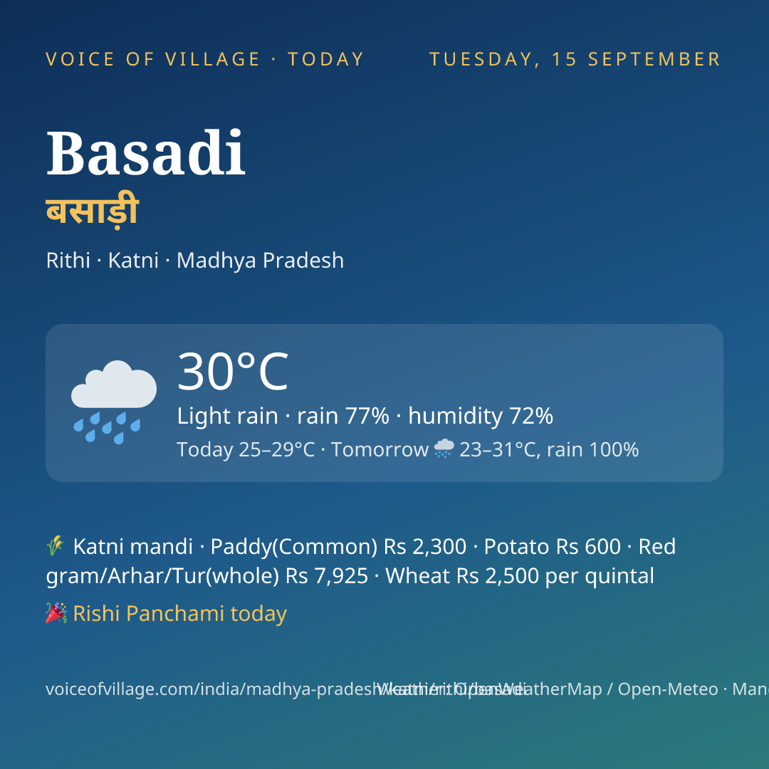 Basadi today