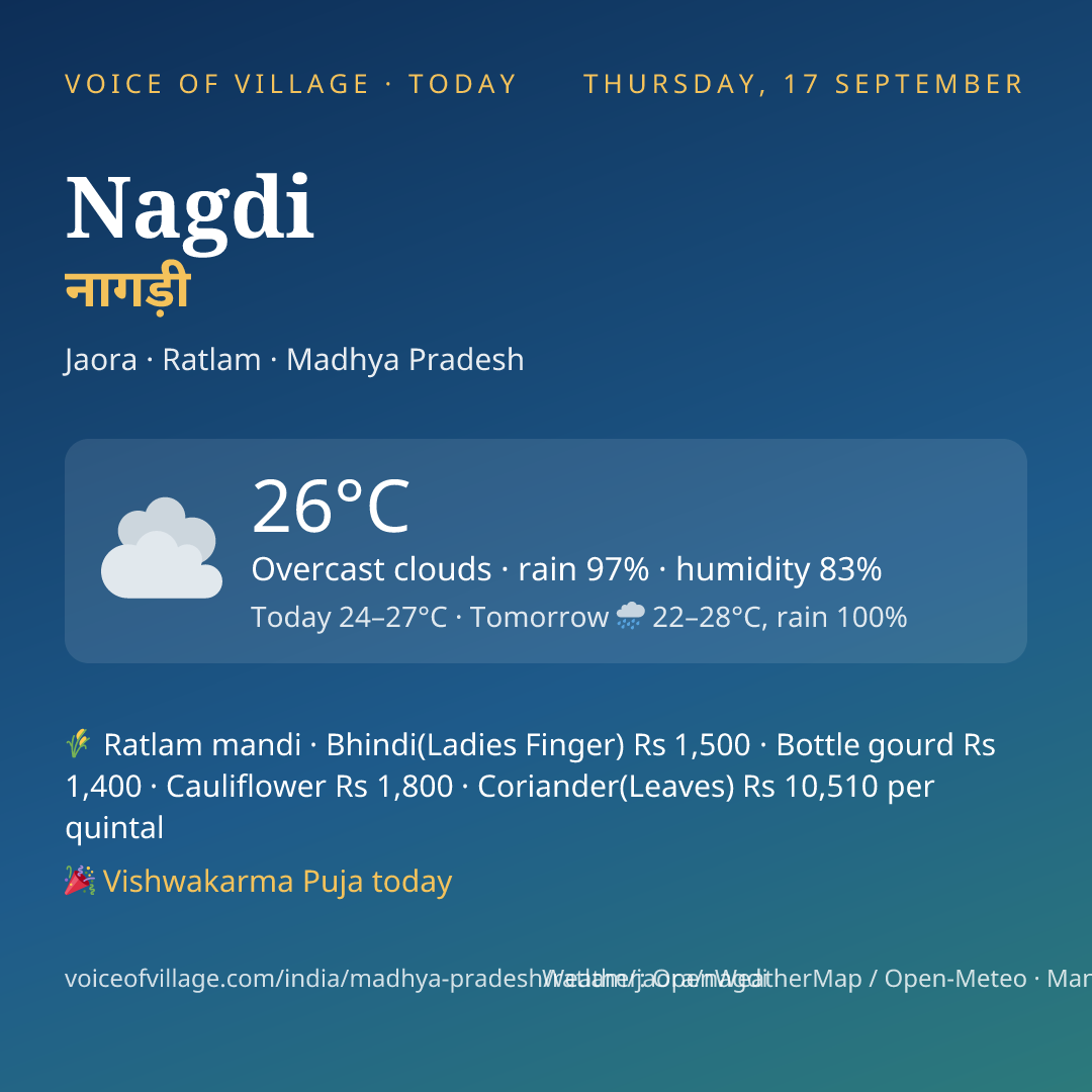 Nagdi today