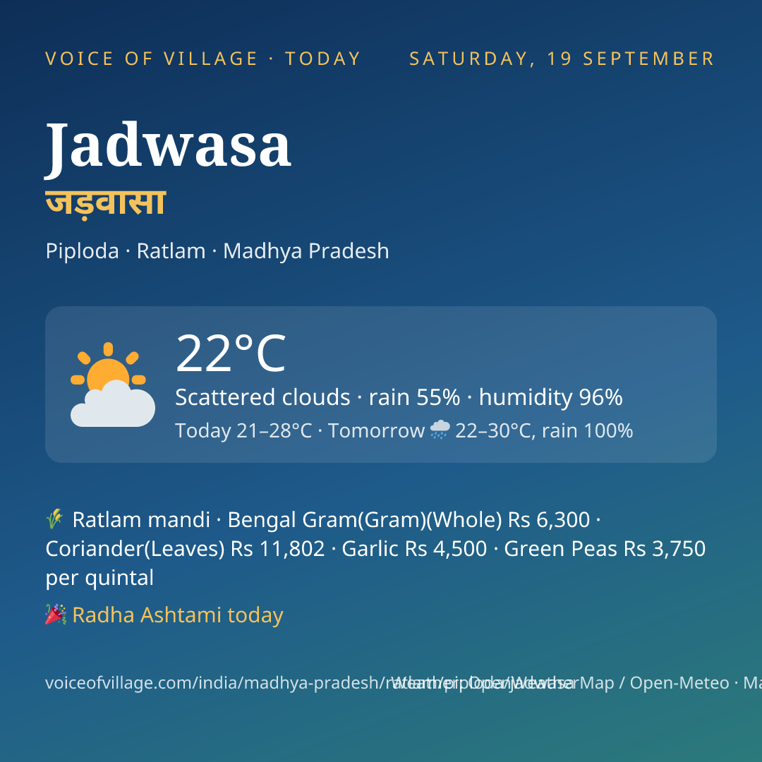 Jadwasa today