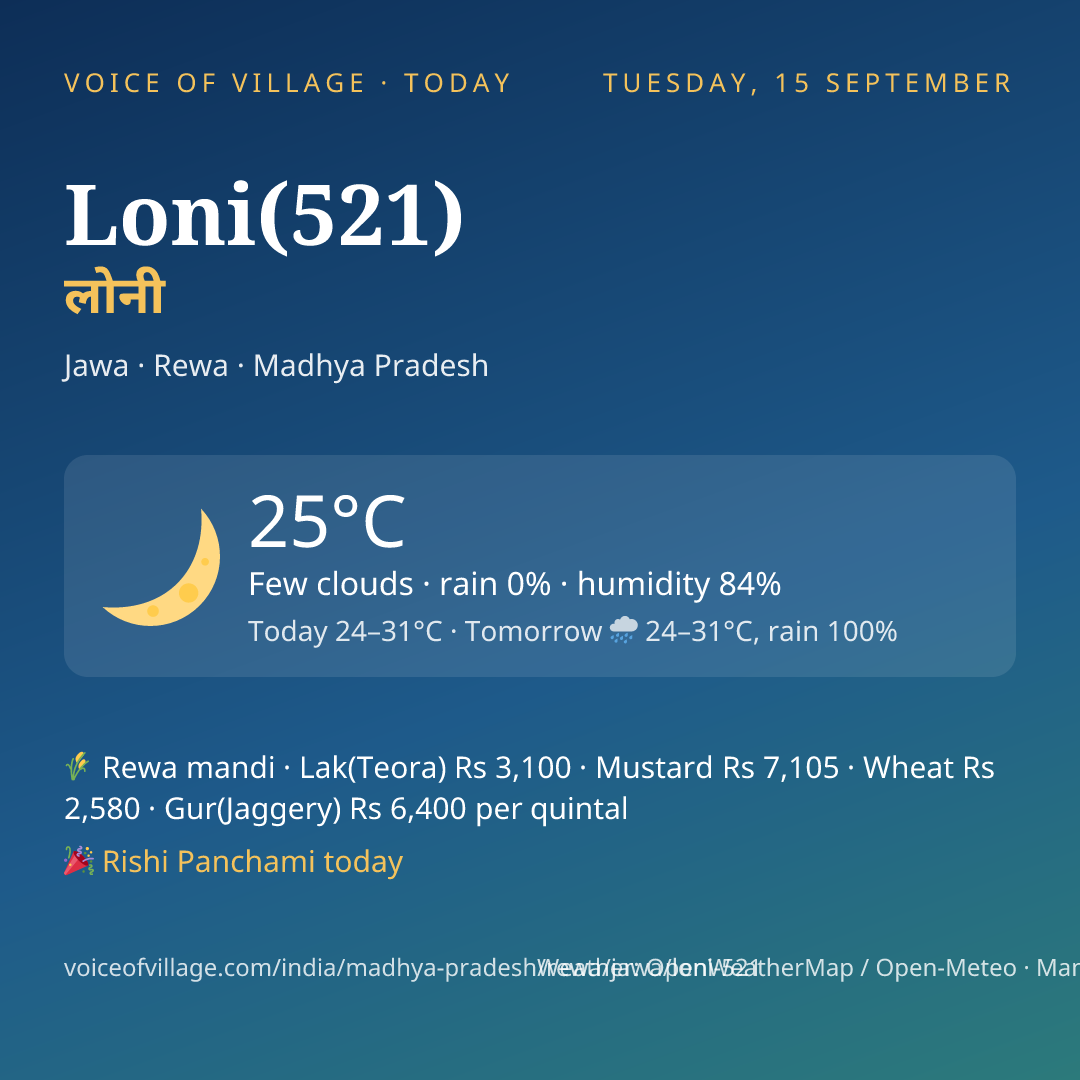 Loni(521) today