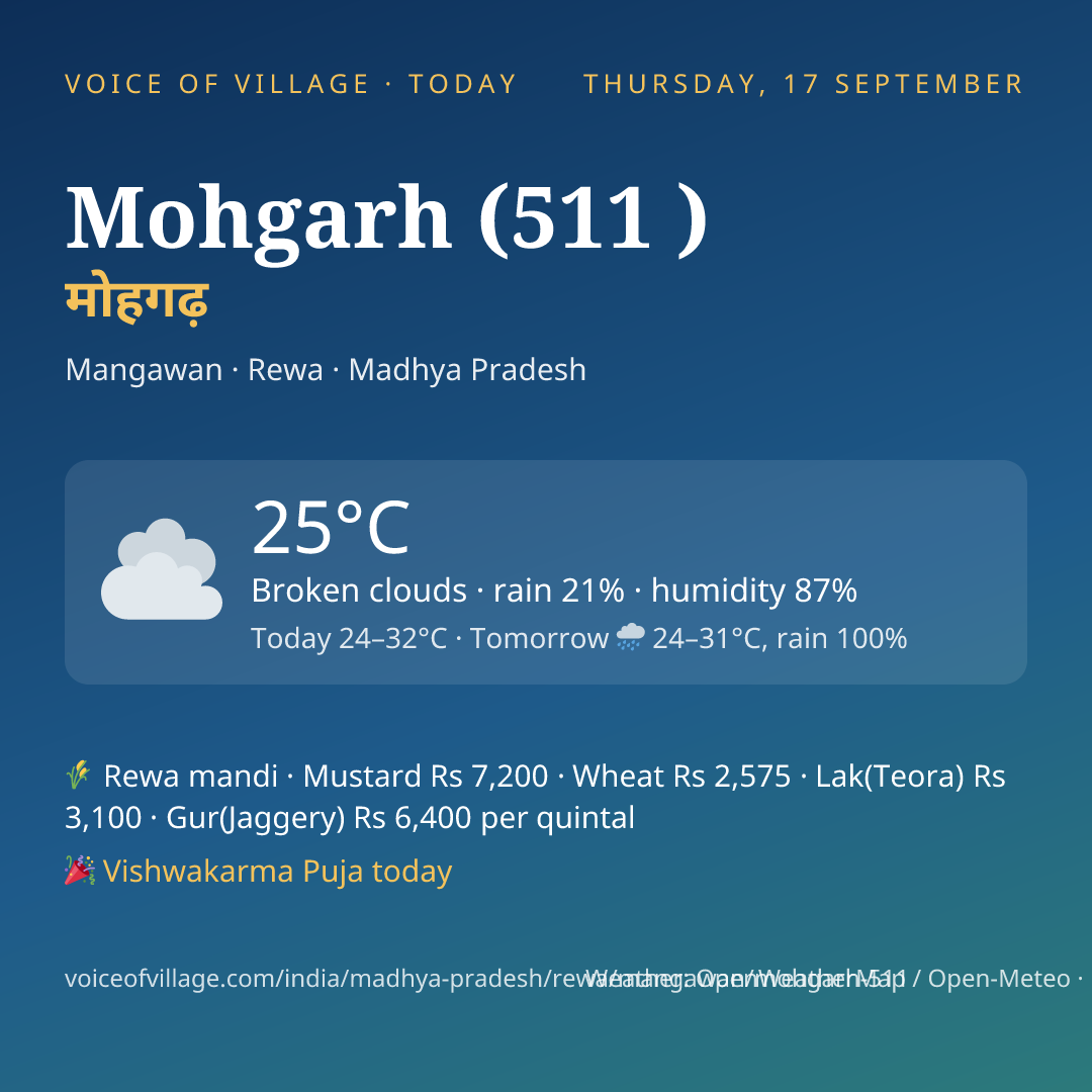 Mohgarh (511 ) today