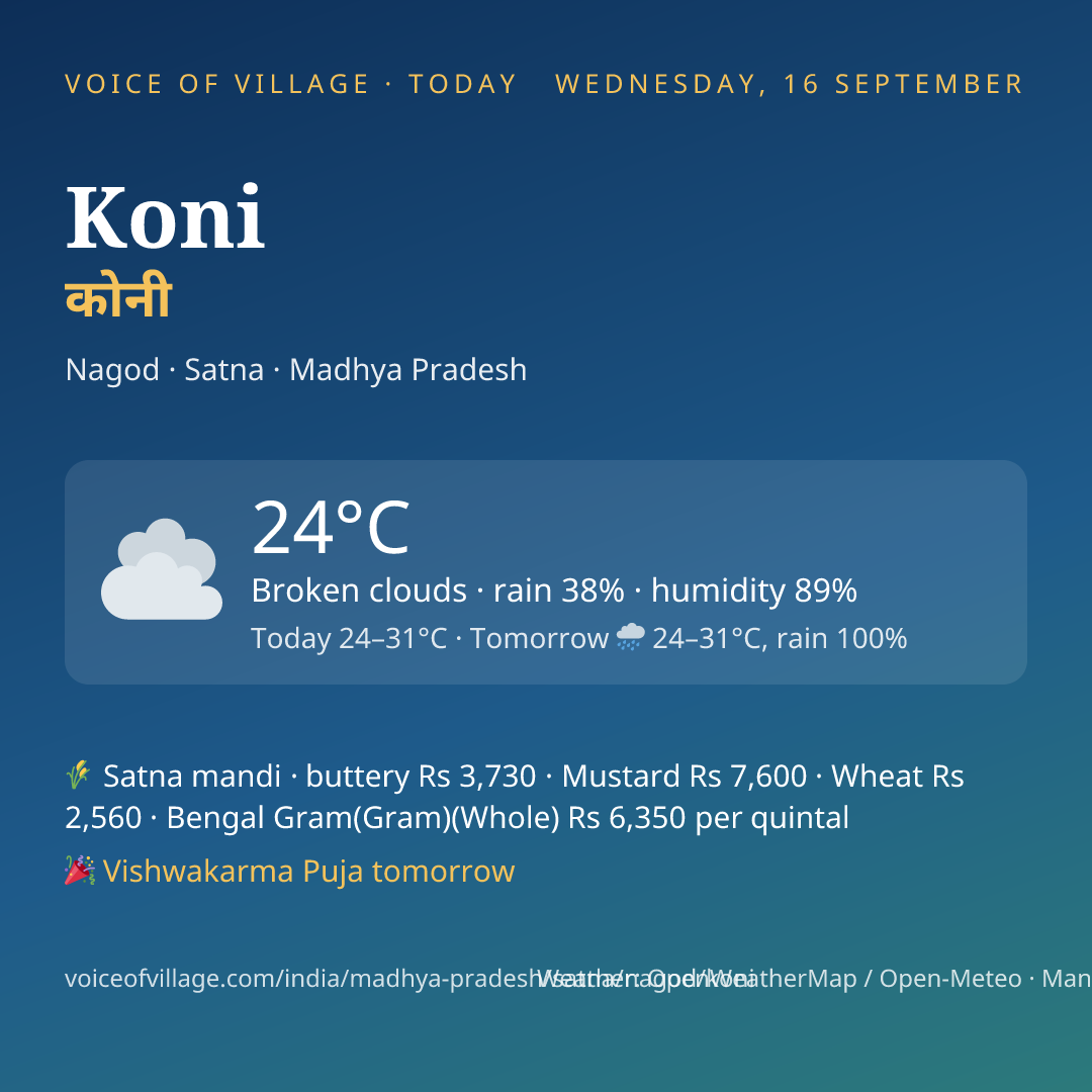 Koni today