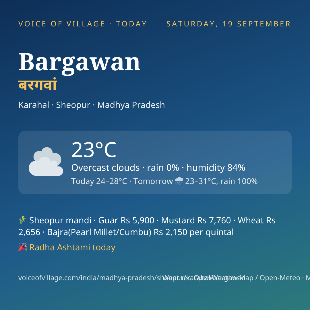 Bargawan today