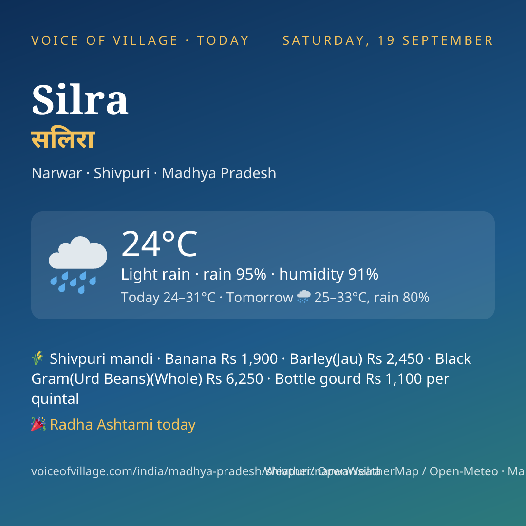 Silra today
