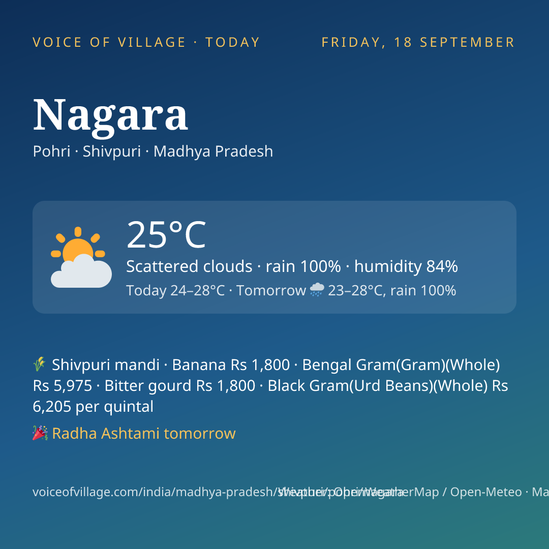 Nagara today