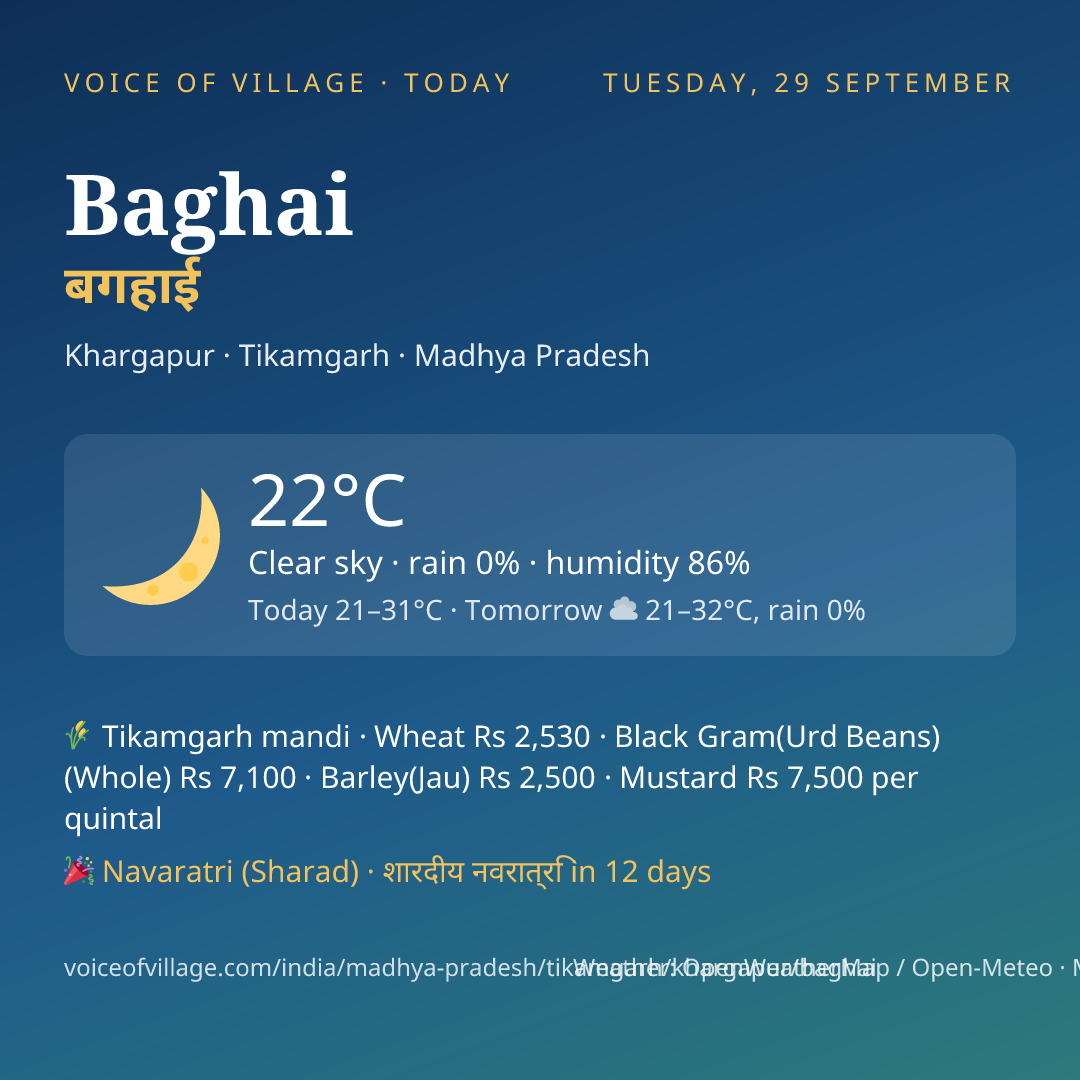 Baghai today