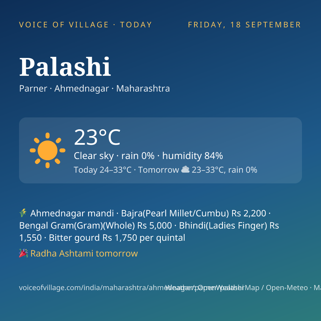 Palashi today