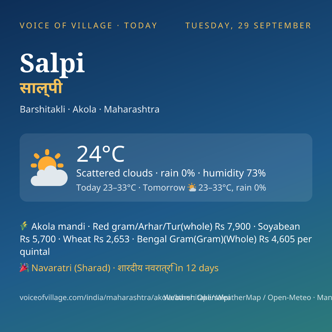Salpi today