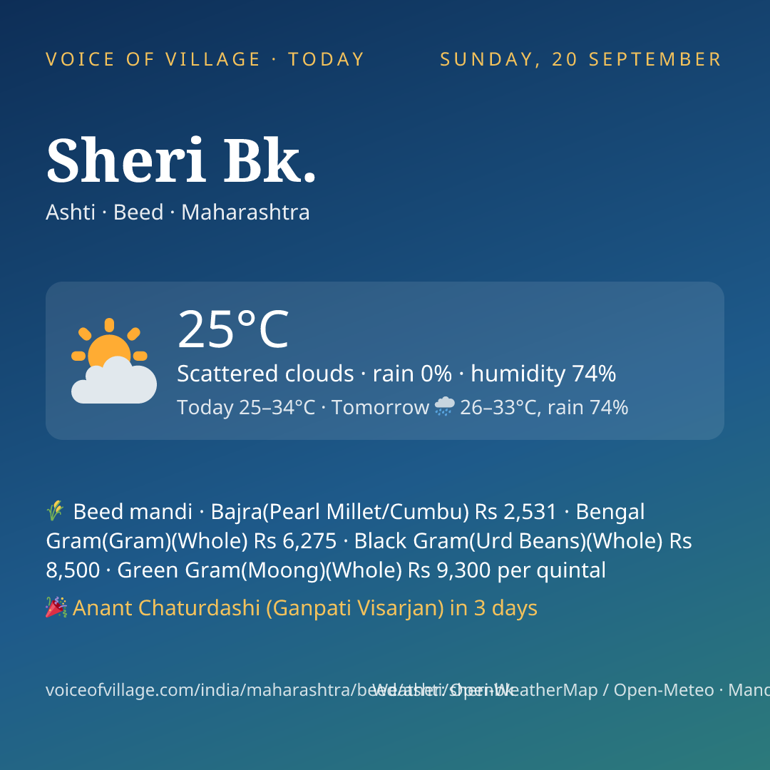 Sheri Bk. today
