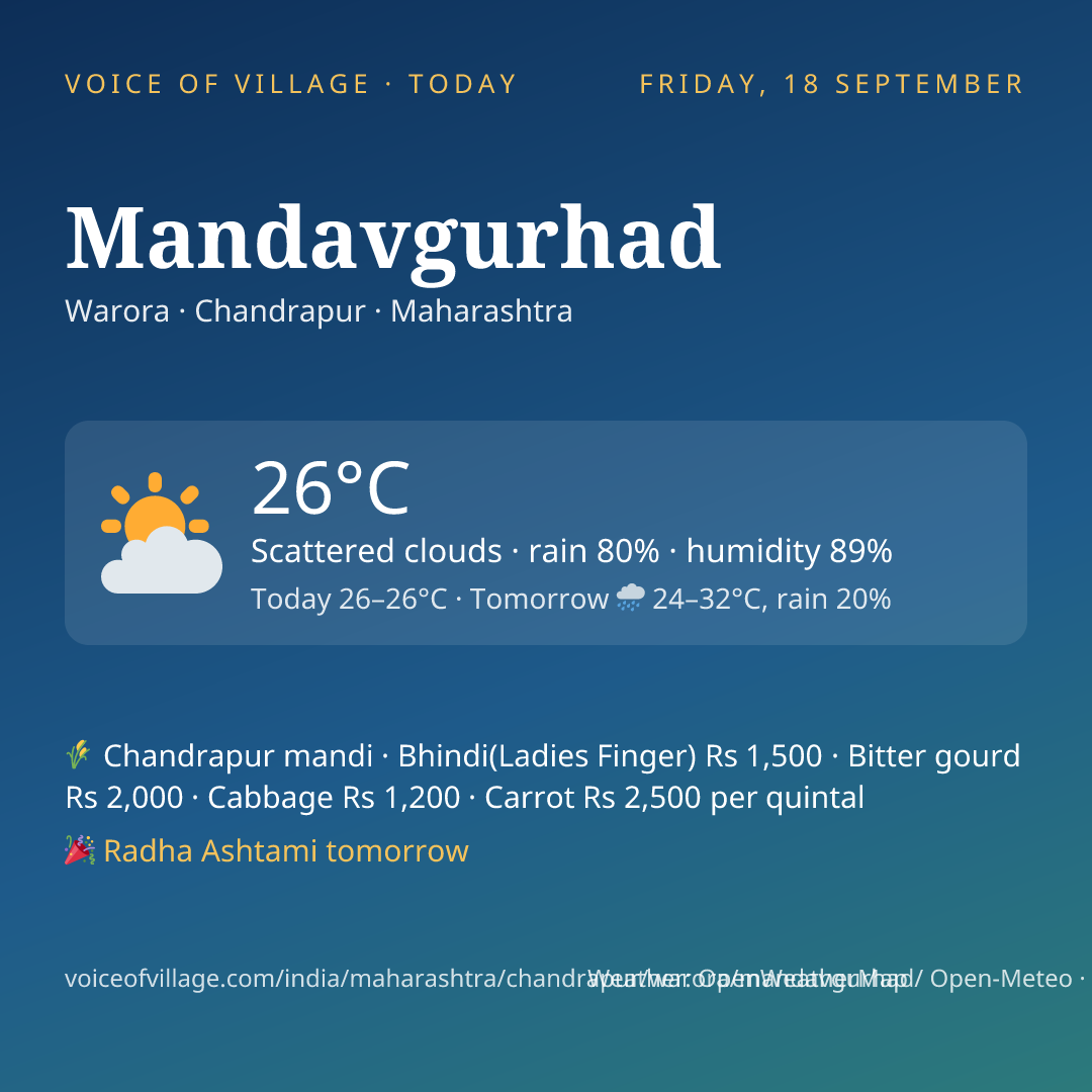 Mandavgurhad today