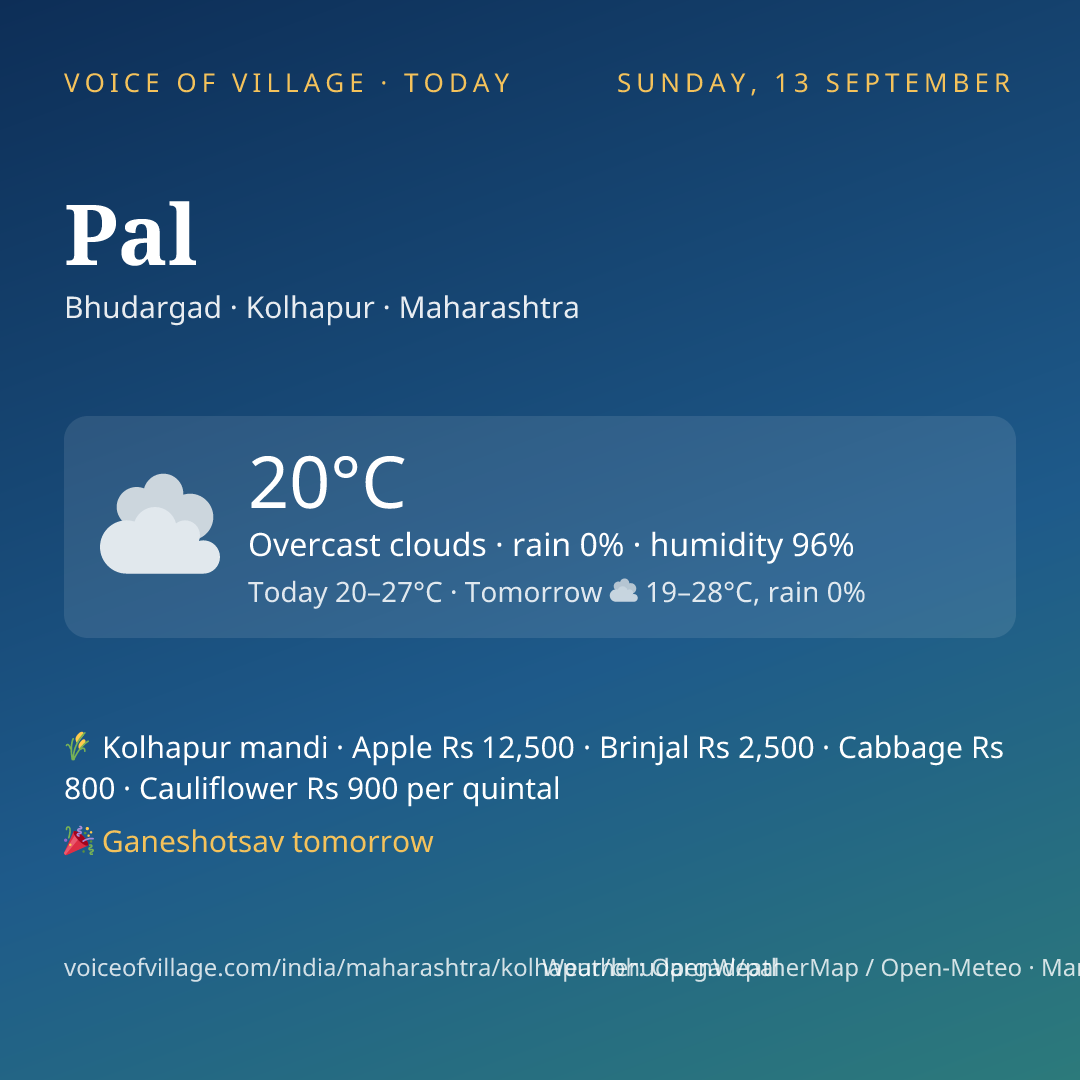 Pal today