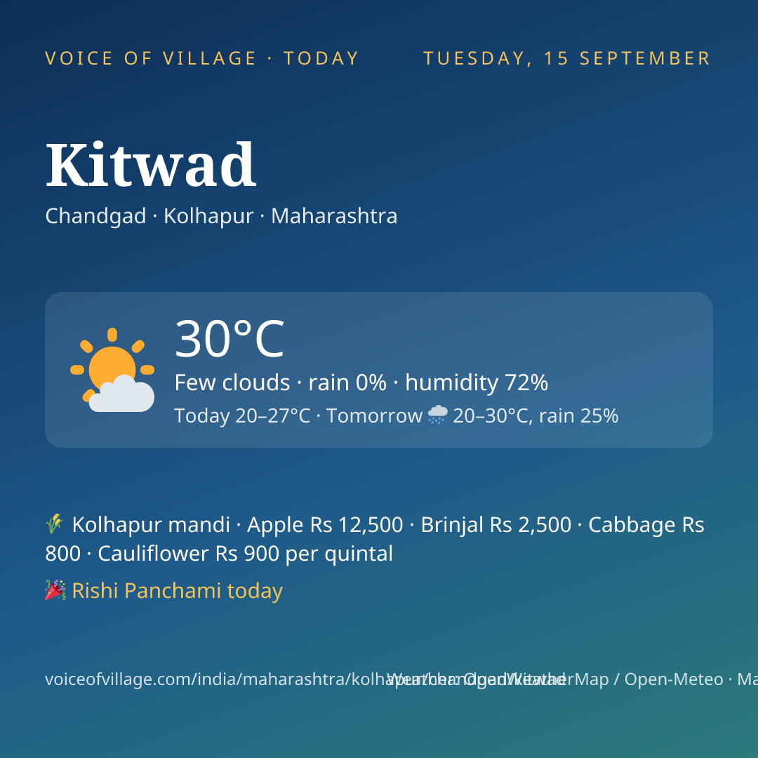 Kitwad today