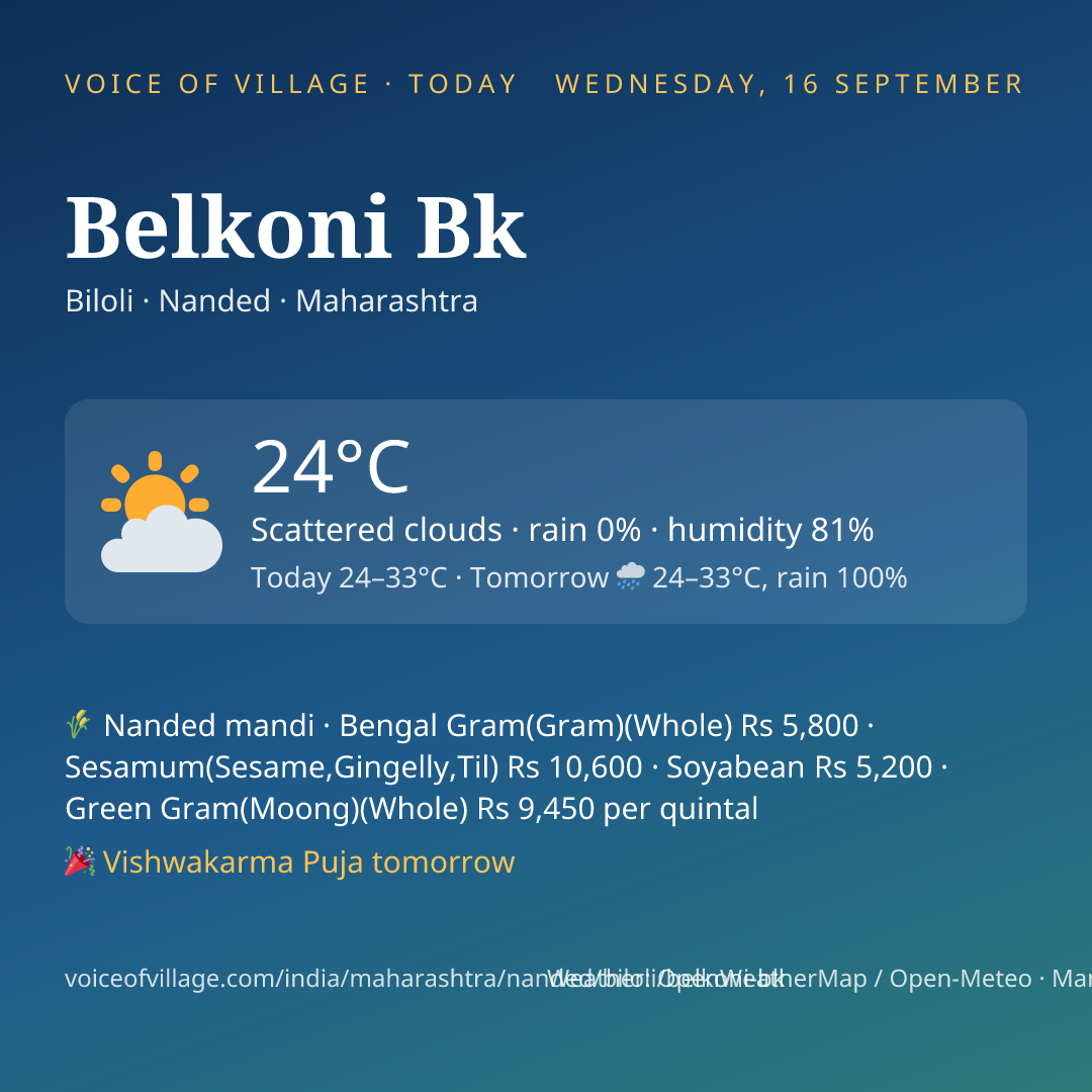 Belkoni Bk today