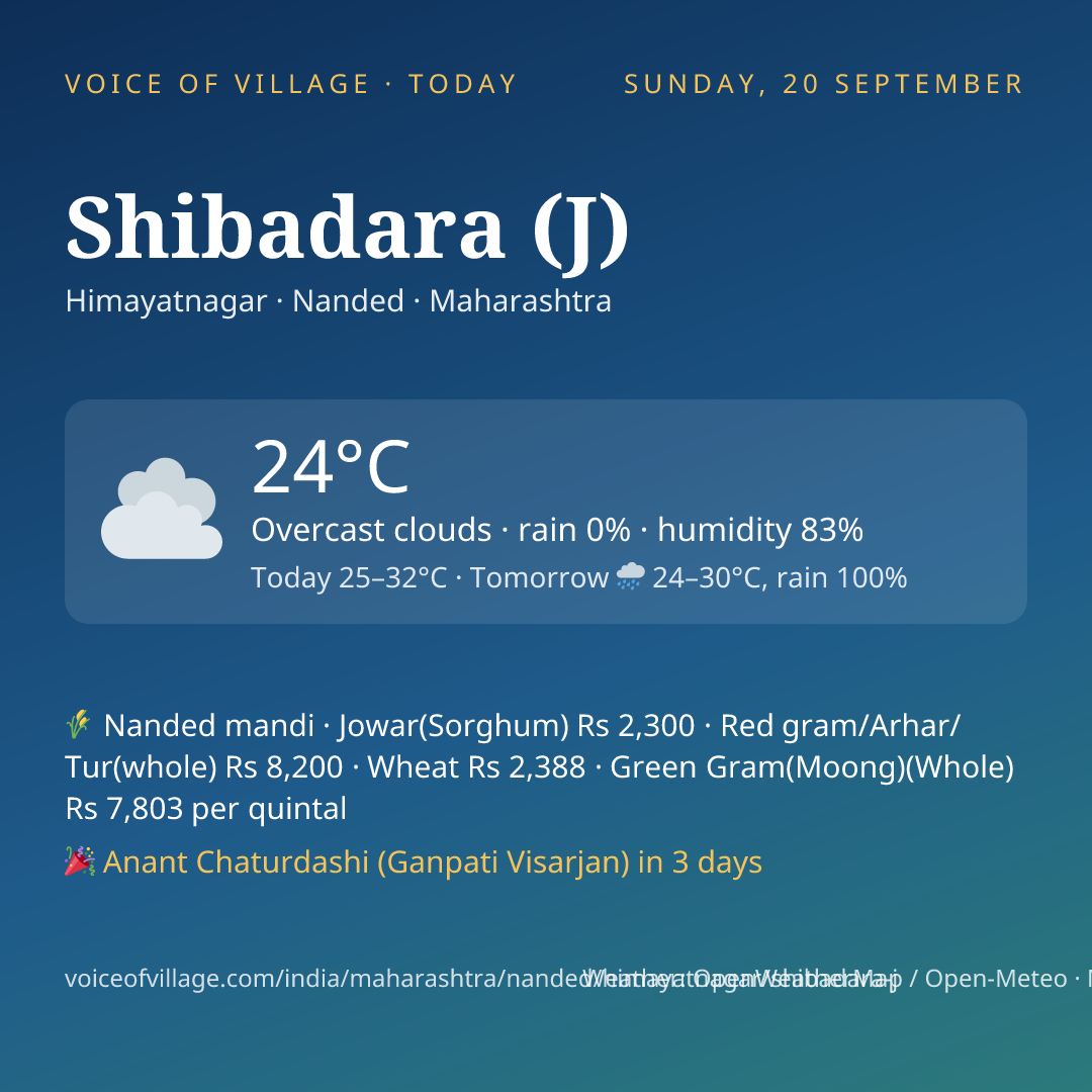 Shibadara (J) today