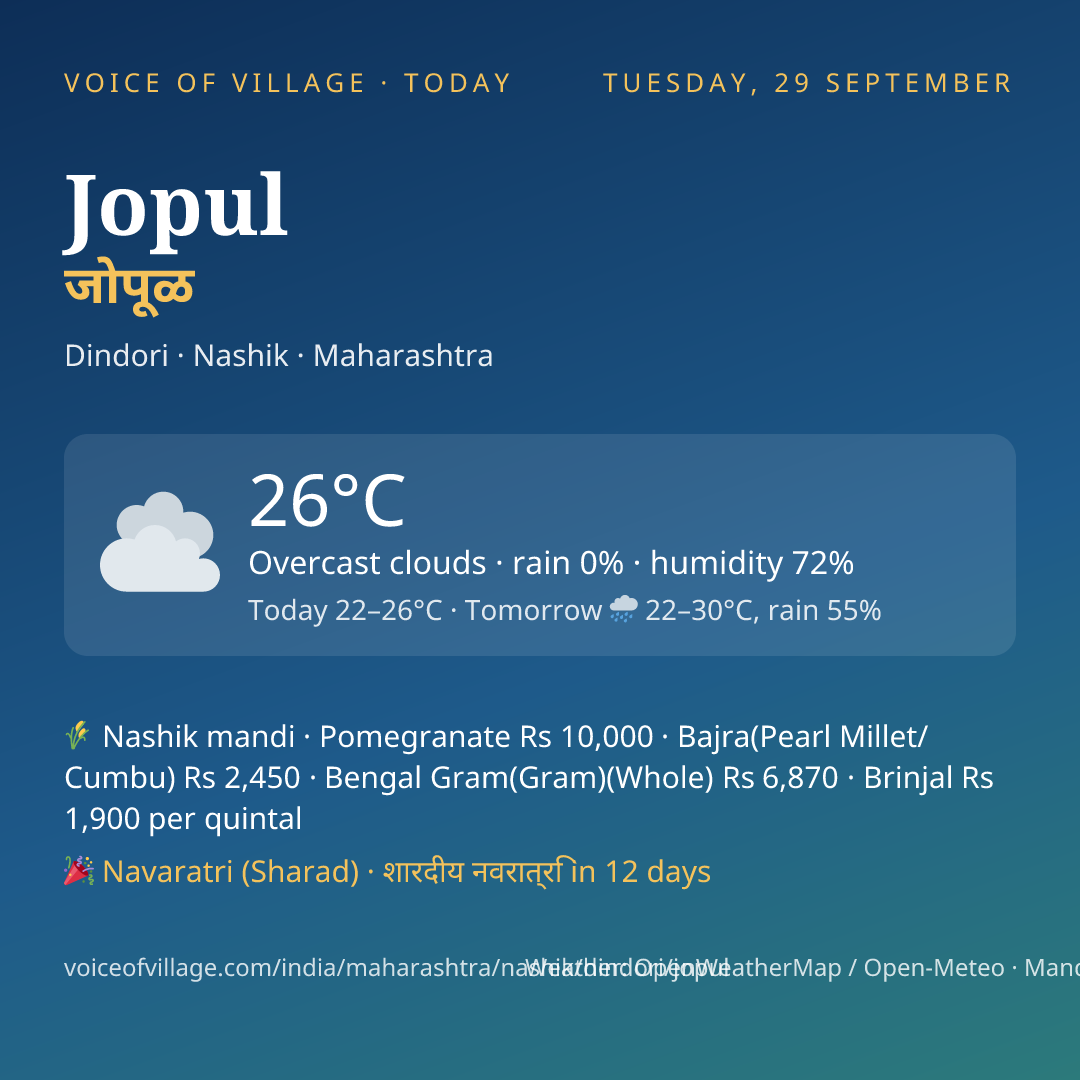 Jopul today
