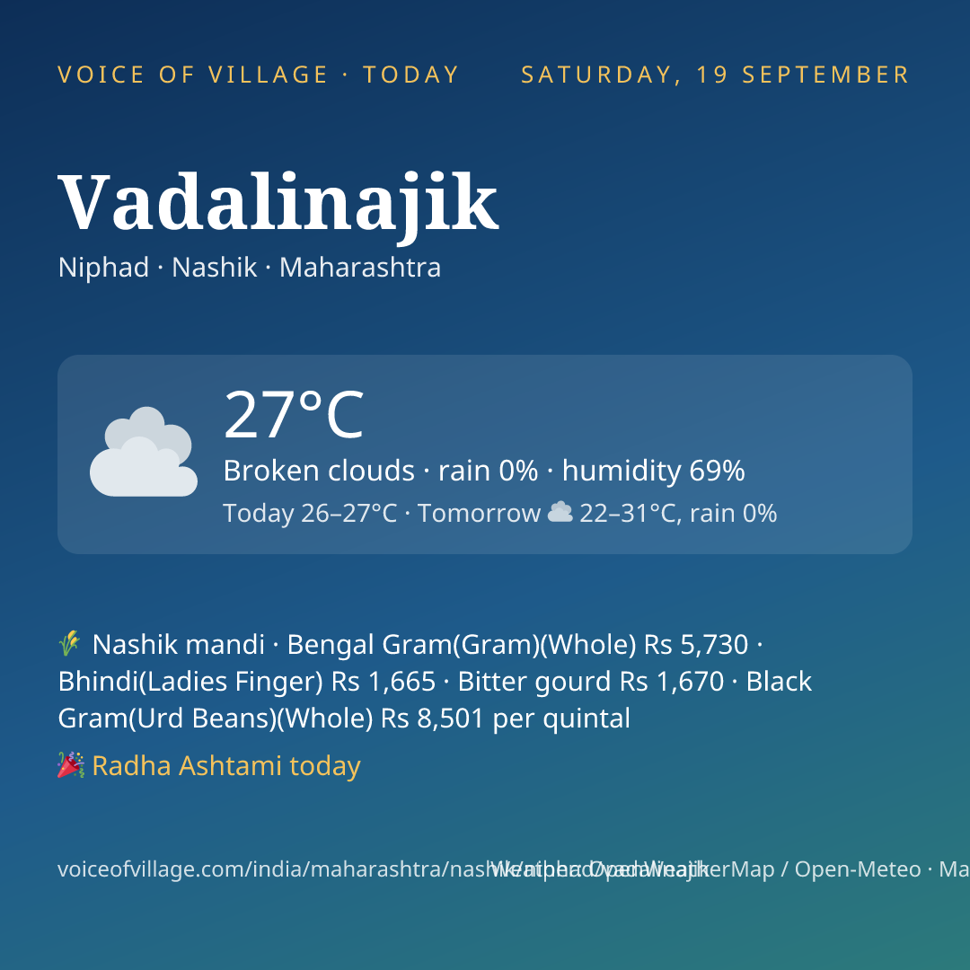 Vadalinajik today
