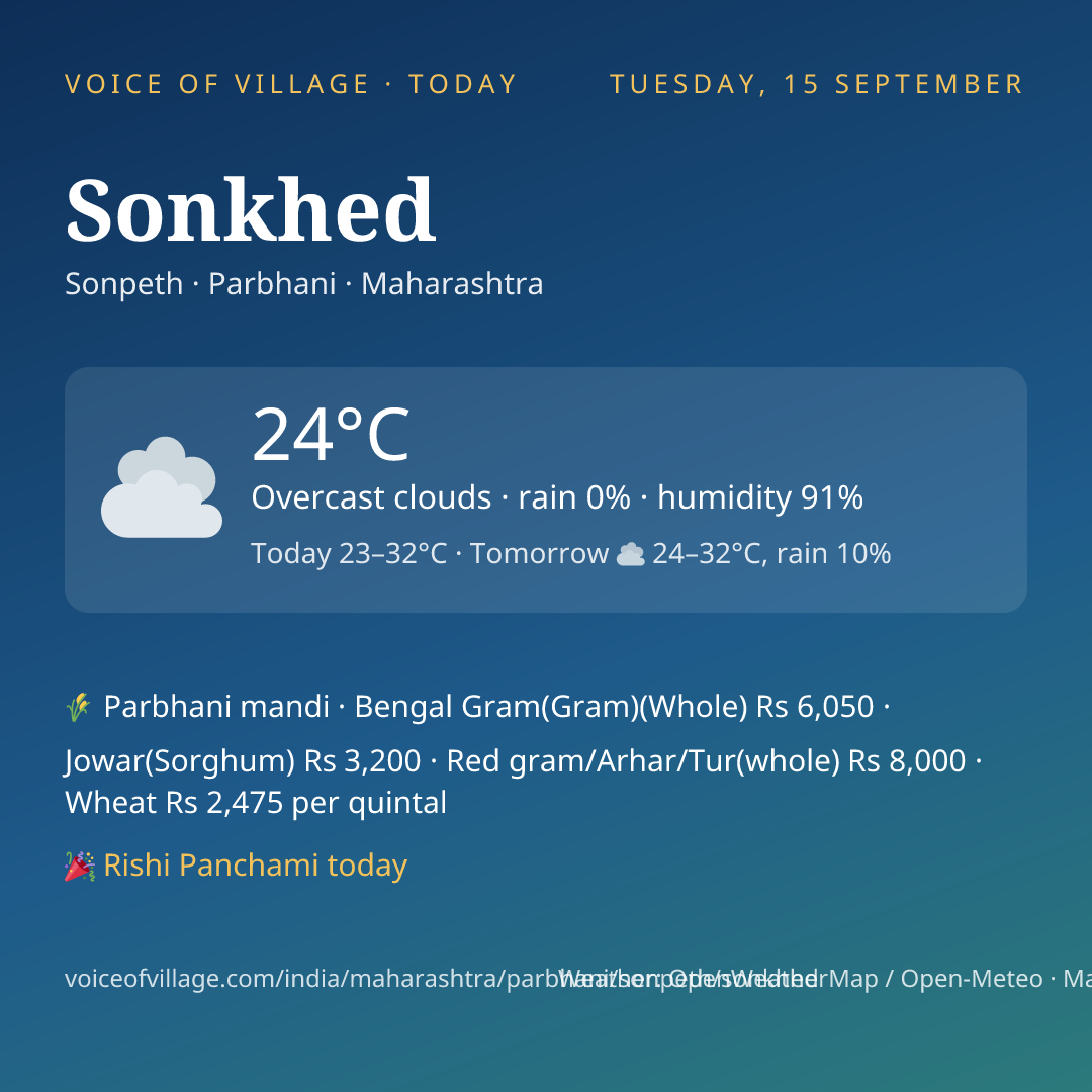 Sonkhed today