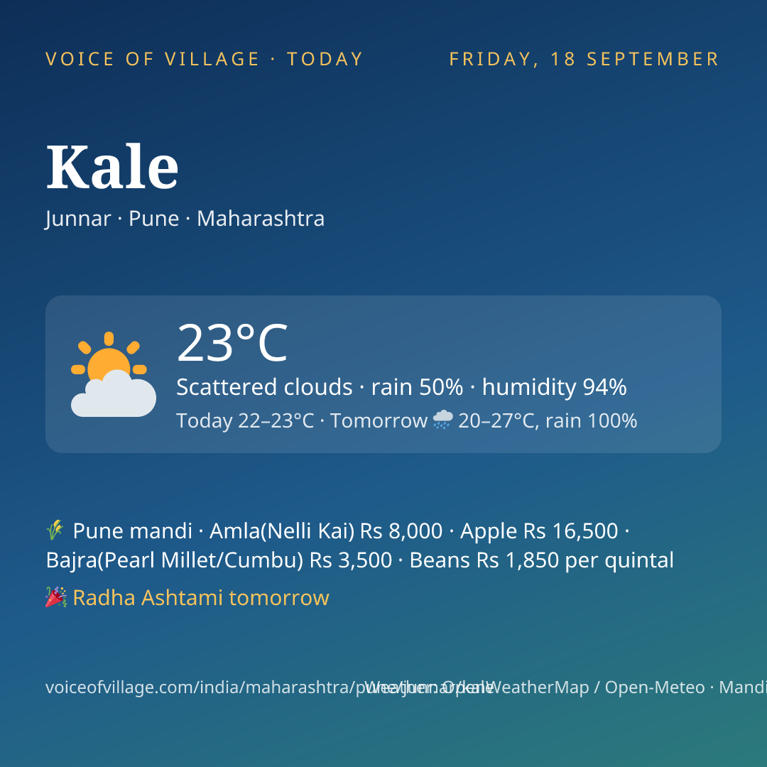 Kale today
