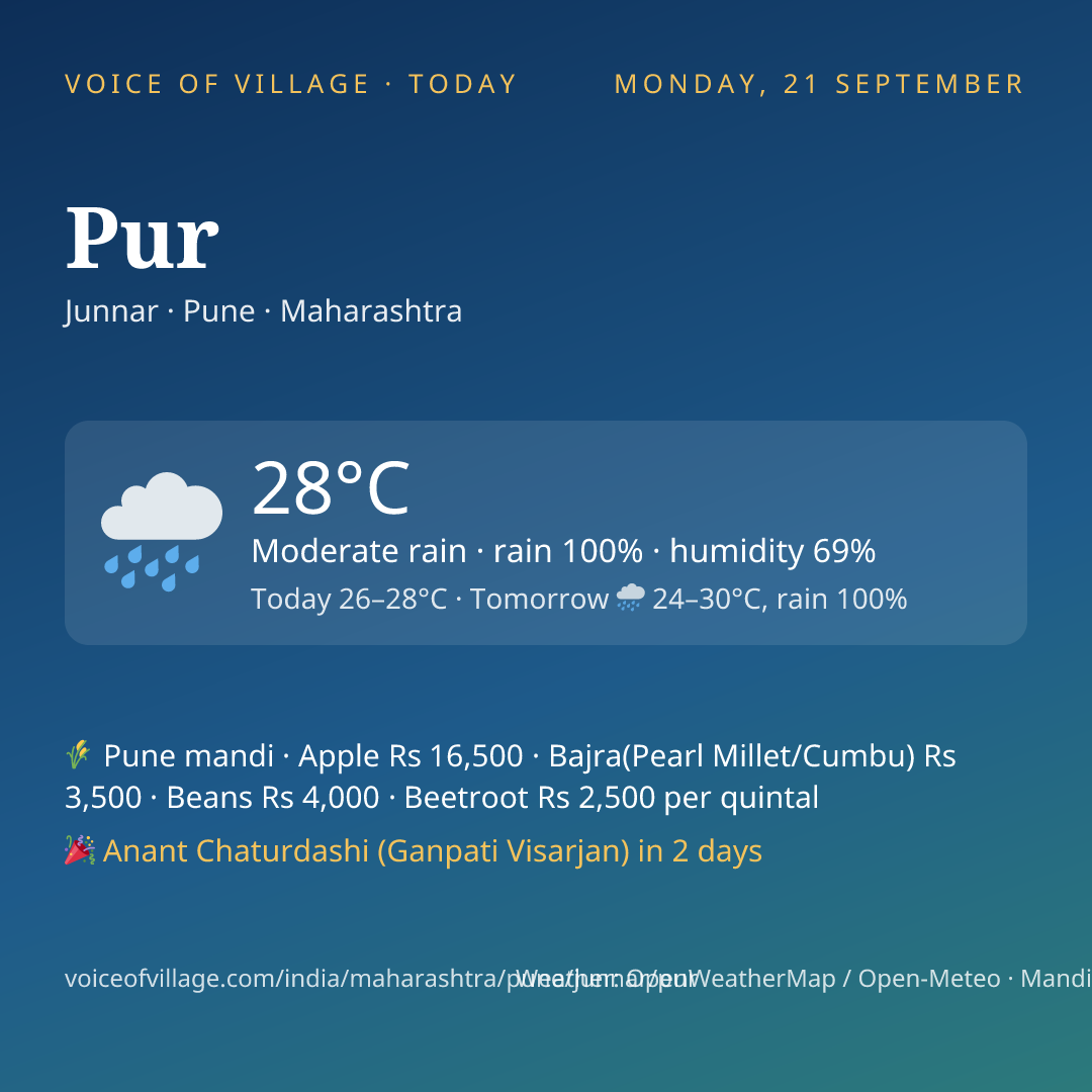 Pur today