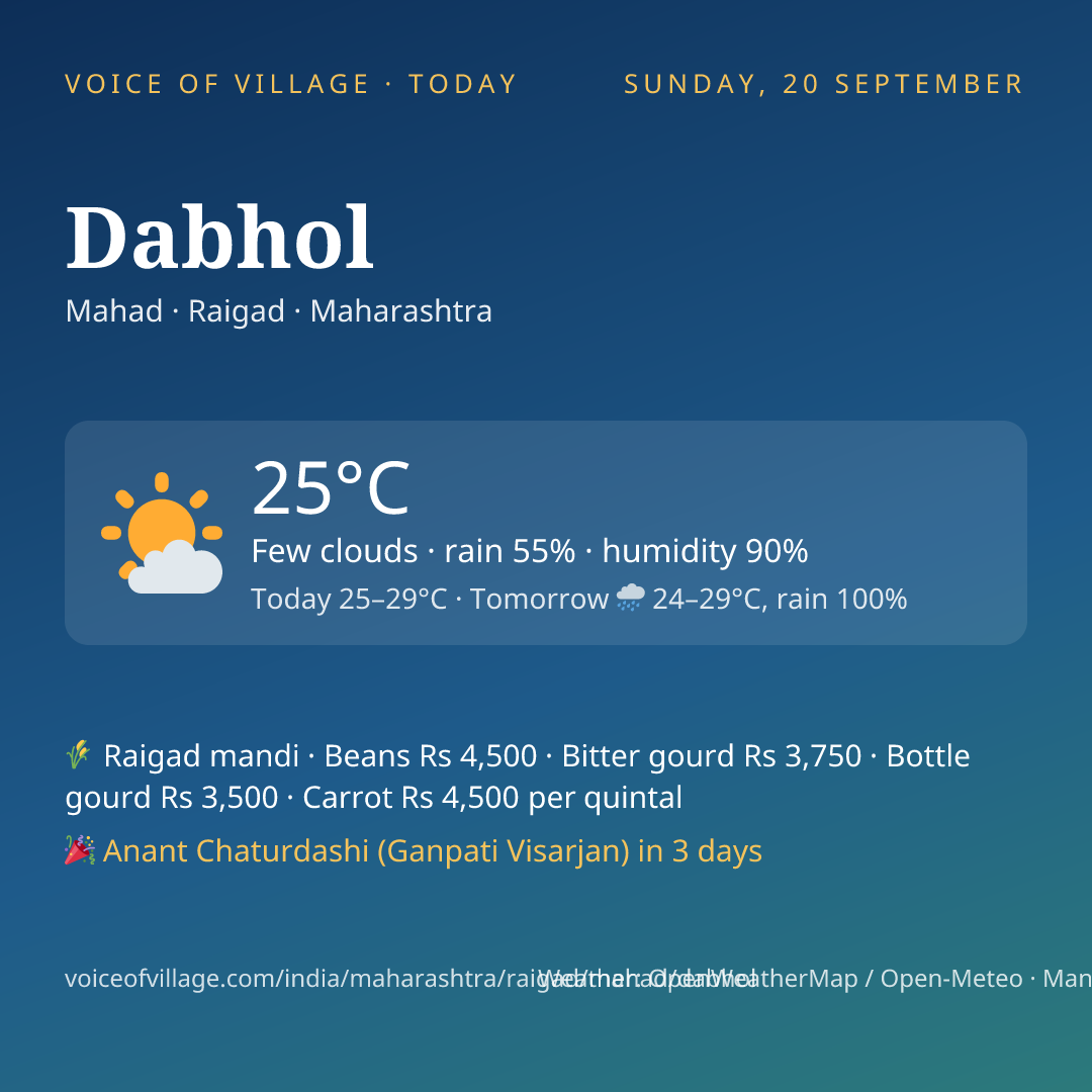 Dabhol today