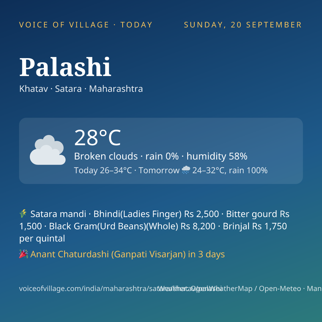Palashi today