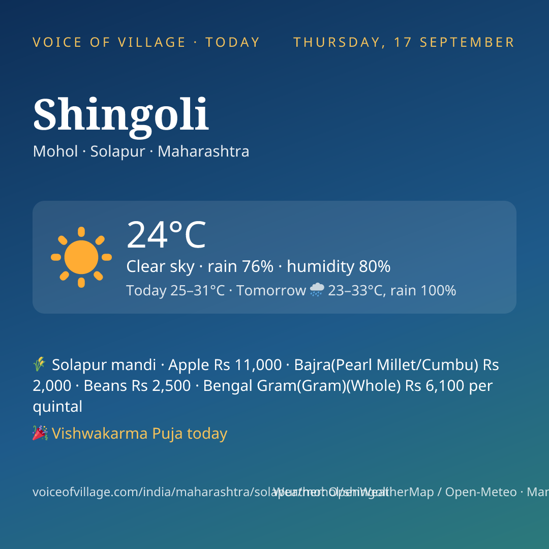Shingoli today