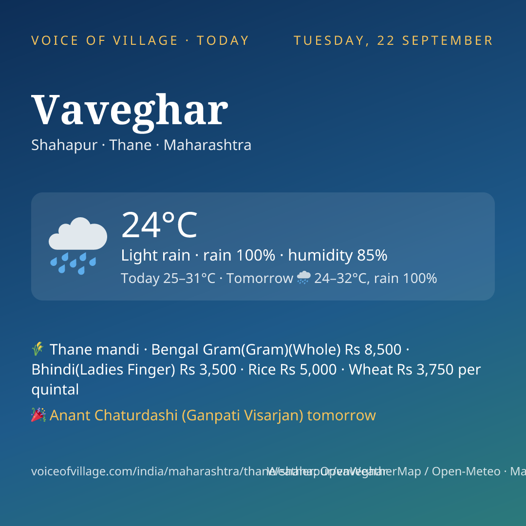 Vaveghar today