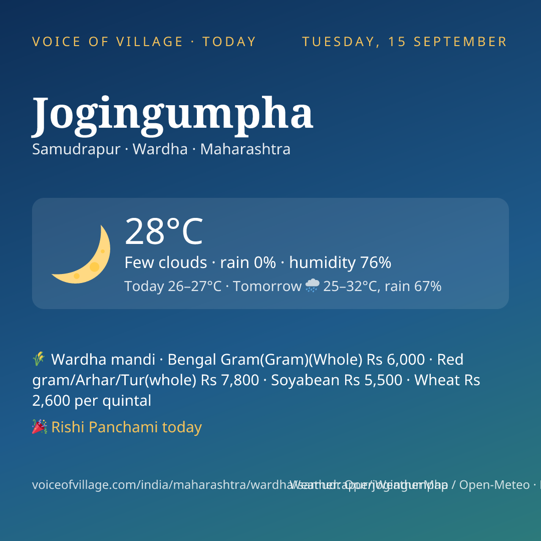 Jogingumpha today