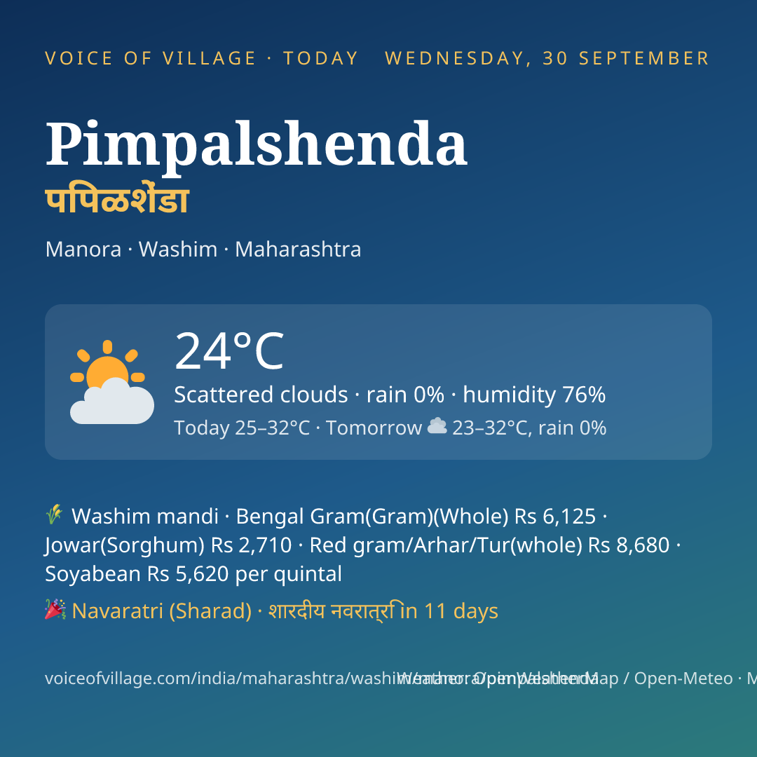 Pimpalshenda today