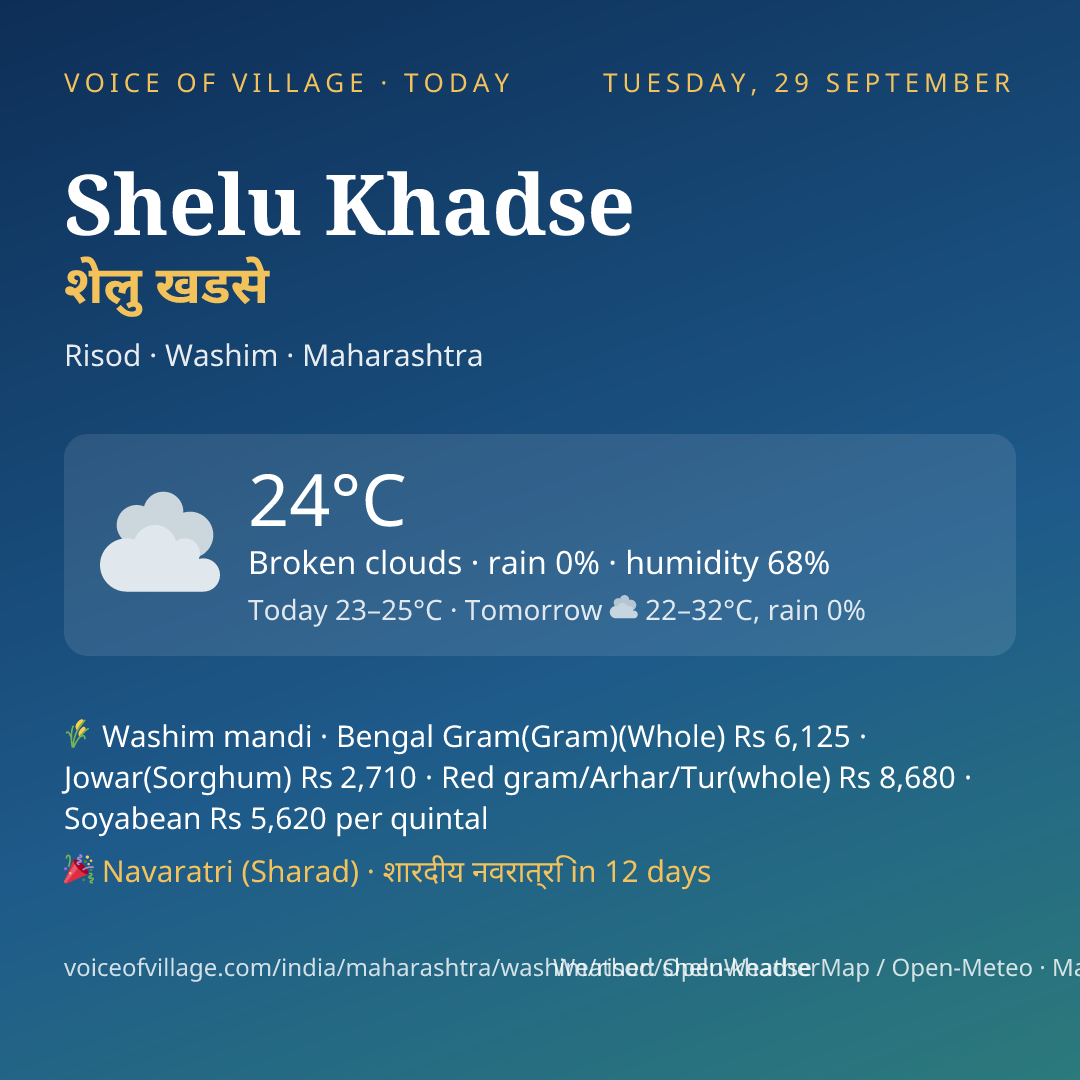 Shelu Khadse today