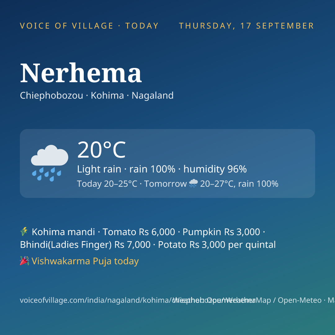 Nerhema today