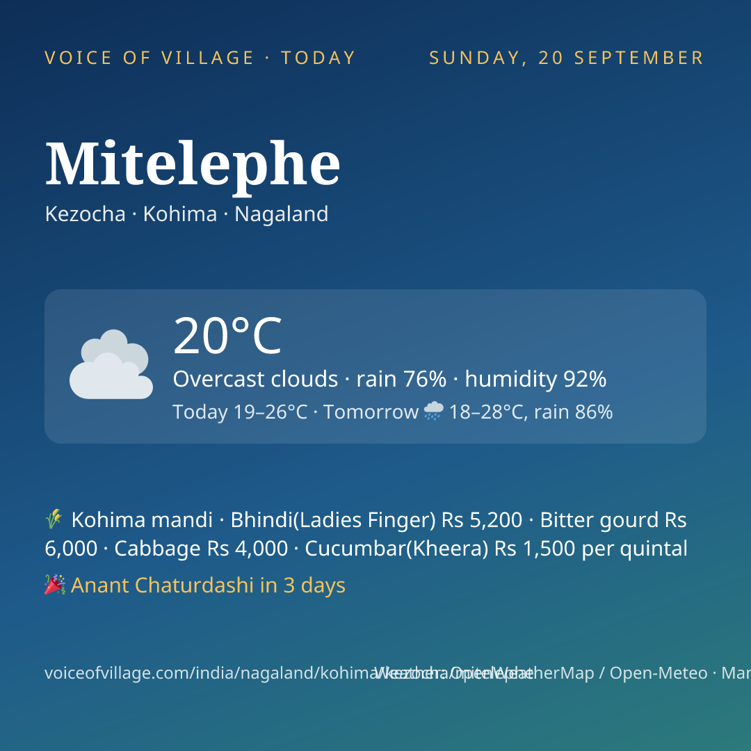 Mitelephe today